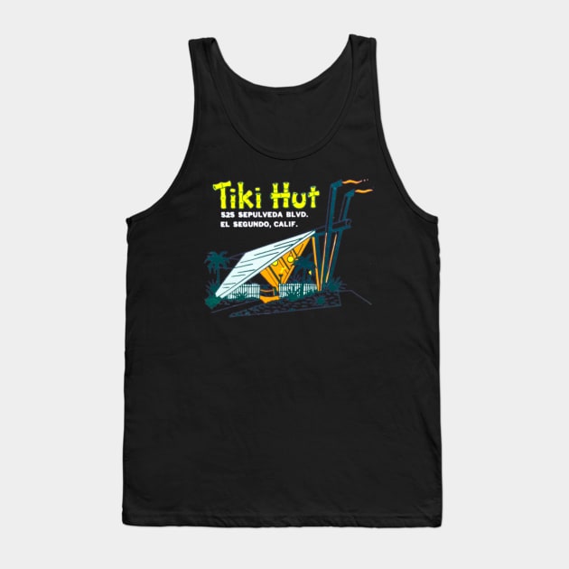 Tiki Hut Tank Top by MindsparkCreative